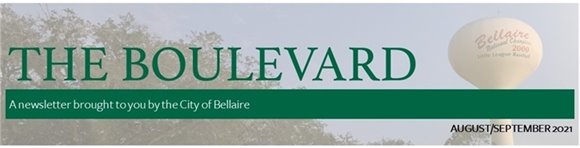 The Boulevard City Newsletter July 2021