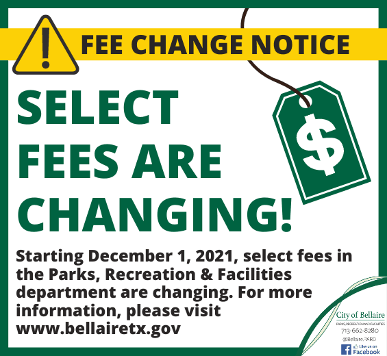 Fee Changes Newsflash (1)