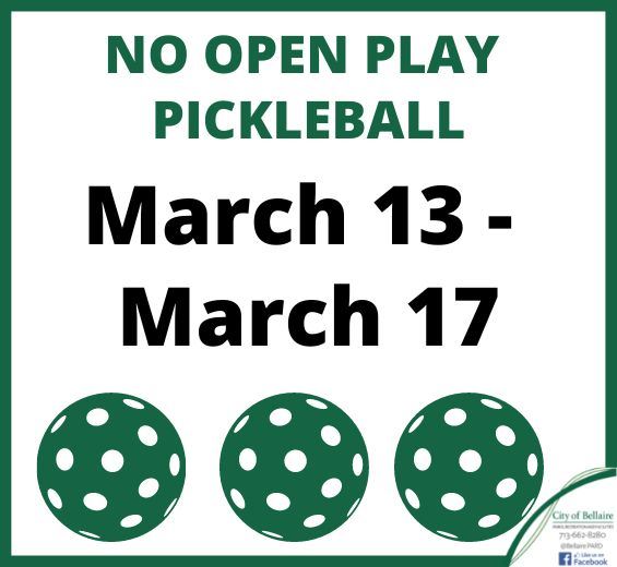 Spring Break Pickleball