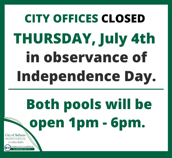 MLK, Juneteenth, 4th of July Closures (3)