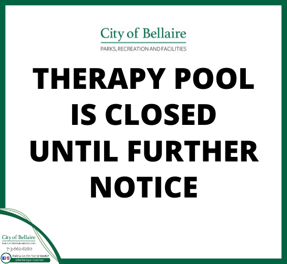 Therapy Pool Closed
