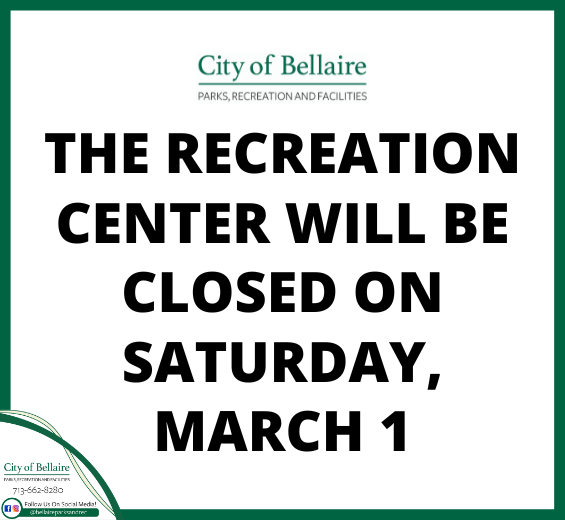 CLOSED MARCH 1