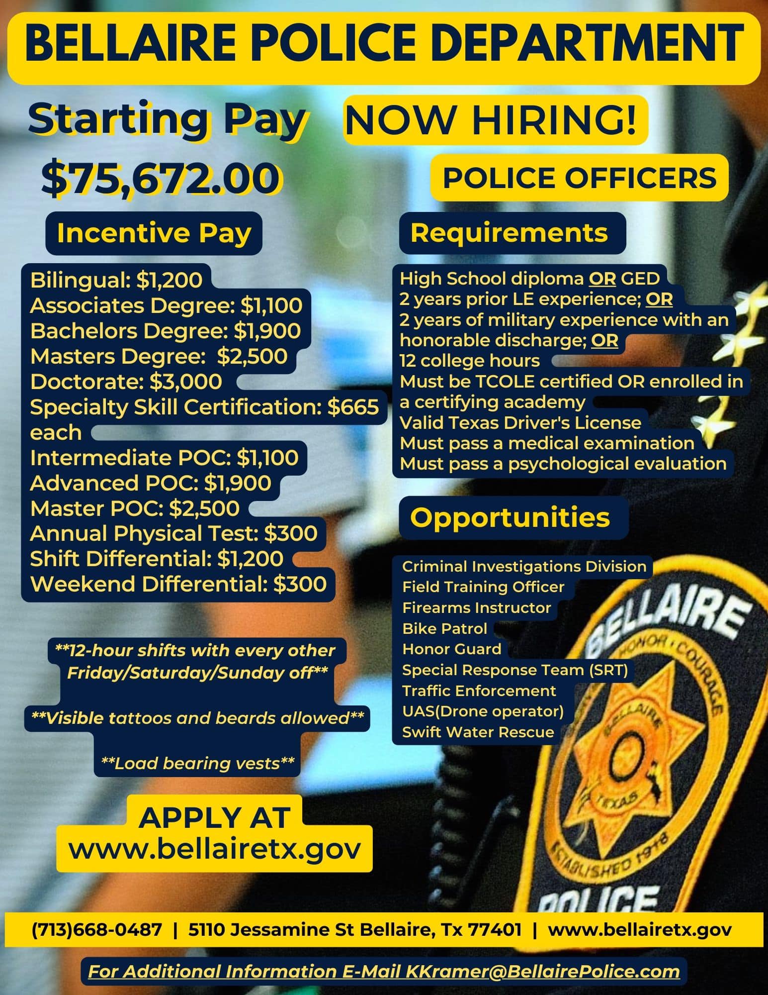 BPD is Hiring