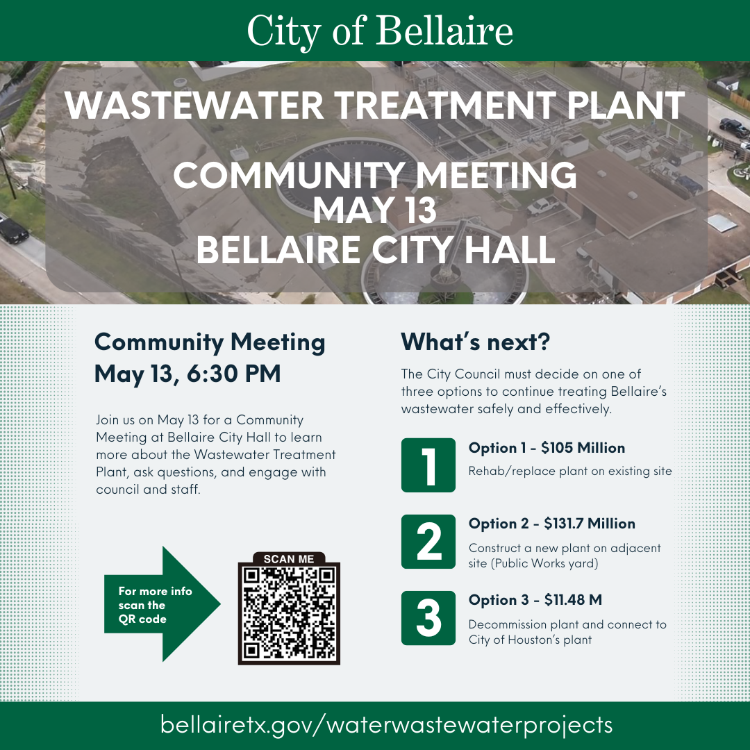 Wastewater Treatement Plant 2025 Community Meeting
