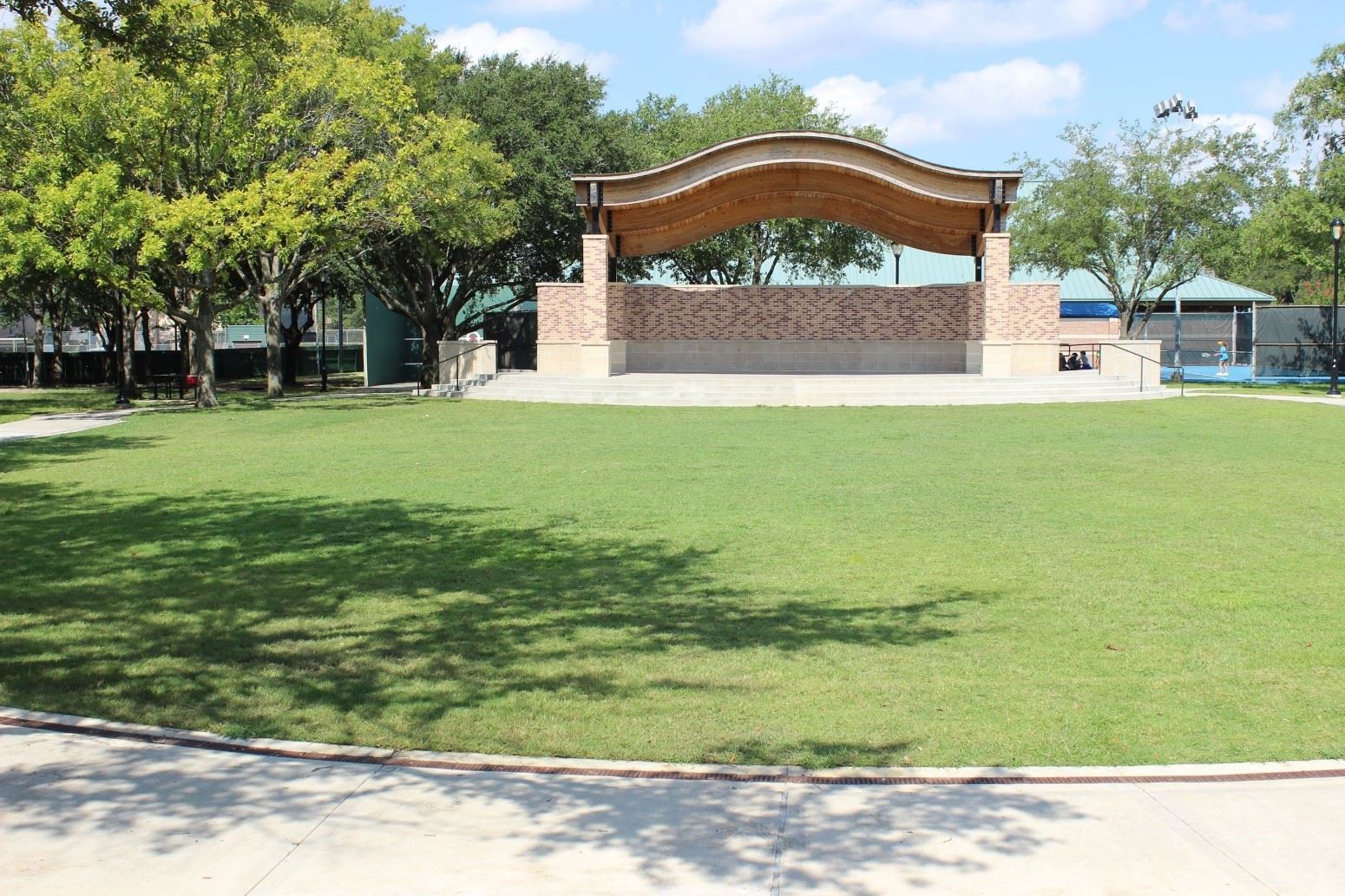 Pavilion and Lawn Pavilion and Lawn